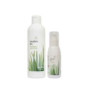 Aloe sempre con te: gel di Aloe Vera Bio 250 ml + 100 ml